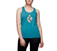 Camiseta de tirantes Black Diamond W Rainbow Diamond Tank (Cerulean Blue)