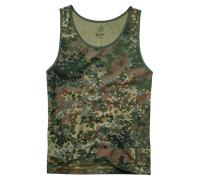 Brandit Camiseta sin mangas Tank Top Algodón Flecktarn Hombre Talla M