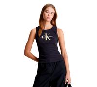 Camiseta De Tirantes Casual Calvin Klein Archival Monologo Rib Tank - L