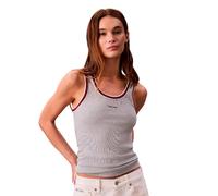 Camiseta De Tirantes Casual Calvin Klein Color Block Cotton Rib Crew Tank - M