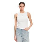 Camiseta De Tirantes Casual_Mujer_CALVIN KLEIN A - Woven Label 2x2 Cotton Rib T - XS