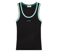 Camiseta De Tirantes Casual_Mujer_CALVIN KLEIN Color Block Cotton Rib Crew Tank - L