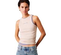 Camiseta De Tirantes Casual_Mujer_CALVIN KLEIN Monologo Rib Tank Top - M