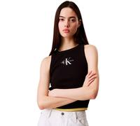 Camiseta De Tirantes Casual_Mujer_CALVIN KLEIN Monologo Rib Tank Top - M