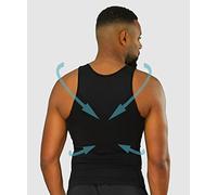 Camiseta de Tirantes Correctora de Postura para Hombre, Antidolor de Espalda, Dolor Espalda, Corrector de Hombros