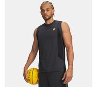 Camiseta de tirantes Curry Training para hombre Anthracite / Ultimate Negro / Lumin Amarillo XXL