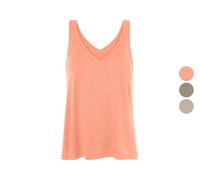 Camiseta de tirantes de lino para mujer