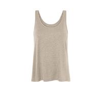 Camiseta de tirantes de lino para mujer - Topo#Tallas:L (46/48). Talla