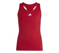adidas Niñas Techfit Tank Shirt, Team Power Red 2/White, 9-10 Years