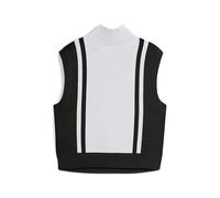 Camiseta de tirantes de punto con cremallera en el cuello FUTURE.PUMA.ARCHIVE para mujer, Ropa, Negro, M M