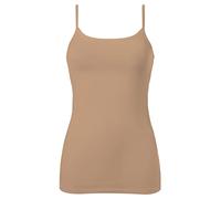 Camiseta de Tirantes Finos de algodón, Color Natural, Natural, M