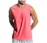 Camiseta De Tirantes Hombre Camiseta Compresión Hombre Sin Mangas Casual Holgado Superior Multiples Bolsillos Verano Actividades Exterior Diario Vestir Tanktop Correr Tanques Sin Mangas Verano