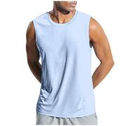 Camiseta De Tirantes Hombre Camiseta Compresión Hombre Sin Mangas Casual Holgado Superior Multiples Bolsillos Verano Actividades Exterior Diario Vestir Tanktop Correr Tanques Sin Mangas Verano