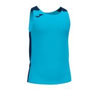 Camiseta Tirantes Joma Record II Turquesa Flúor Marino - Camiseta Tirantes Niño MKP