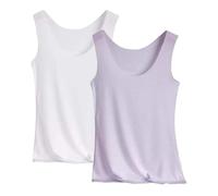 Camiseta de tirantes ligero y suave, cuello redondo, sin mangas, informal, para mujer, talla grande, camisa de lino, verano, camiseta transpirable, blusa ajustada, alta cómoda, tops cortos, XXXL