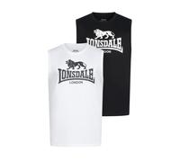 Camiseta de tirantes Lonsdale Regular Fit Rolleston (x2) L