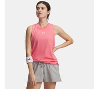 Under Armour Camiseta de tirantes UA Rival Muscle para mujer Rosa agridulce Talla S