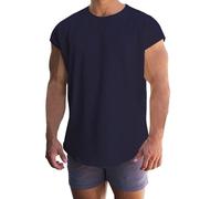 Camiseta de tirantes para hombre deportivo Tank Top Musculation, resistente al encogimiento, Top mantenimiento muscular antiolor Sportwear ligero transpirable casual Chalecos hombres Jogging elegante