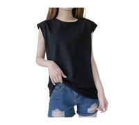 Camiseta De Tirantes para Mujer Camiseta Holgada Sin Mangas For Mujer, Chaleco Informal De Verano para Deporte, Yoga, Gimnasio Y Salir(Color2,L)