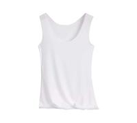 Camiseta de tirantes para mujer, corta, ajustada, de seda de hielo, sin costuras, sin costuras, sin mangas, tirantes anchos, corte delgado, camiseta interior elástica, suave y cómoda, parte superior