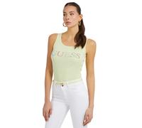 Camiseta de tirantes para mujer Guess Colorful Logo M