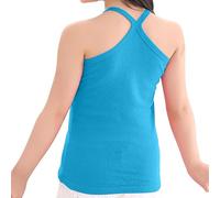 Camiseta de Tirantes para Niños y Niñas Camisetas Sin Mangas de Cuello Redondo Ligeras Cómodo Transpirable Tank Top de Algodón Casual Color Sólido Chaleco Verano Ropa Niño Niña 1-13 Años