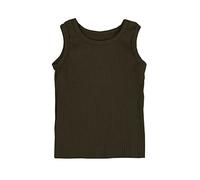 Camiseta de tirantes para niños y niñas, sin mangas, para ballet, gimnasia, ropa de baile, caballos, camiseta para niñas, 140, Negro , 6-7 años