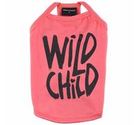 Camiseta de tirantes para perros Wild Child naranja de DoggyDolly