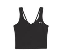 Camiseta de tirantes semiajustada PUMA STRONG para mujer, Ropa, Negro, XXL XXL