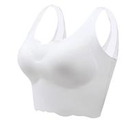 Camiseta de tirantes sexy chic sujetador deportivo - Delgado de seda helada para mujer, cómodo, de gran tamaño, sin costuras, con almohadillas extraíbles leggings de invierno para niña de 8 años