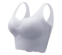 Camiseta de tirantes sexy chic sujetador deportivo - Delgado de seda helada para mujer, cómodo, de gran tamaño, sin costuras, con almohadillas extraíbles leggings de invierno para niña de 8 años, e, L