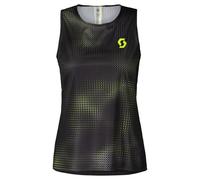 Camiseta de tirantes trail running Scott Tank RC Run (Black Yellow) Mujer