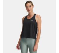 Under Armour Tech Swing Tank Top Chaqueta, Negro y Blanco, S para Mujer