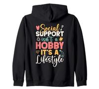 Camiseta De Trabajador Social Hobby It´s A Lifestyle Trabajo Sudadera con Capucha
