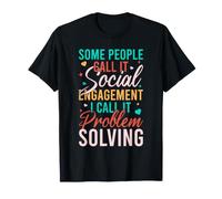 Camiseta De Trabajador Social Problem Solving Trabajo Social Camiseta