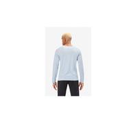 Camiseta de trail nnormal merino long sleeve hombre azul L
