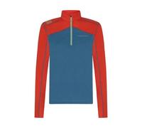 Camiseta de trail running de manga larga La sportiva Swift (atlantic/paprika) Mujer