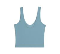 Camiseta de training de tirantes PUMA SHAPE para mujer, Ropa, Azul, M M