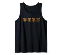 Camiseta de Tres Monos Cuarto Mono es un Regalo Divertido Camiseta sin Mangas