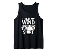 Camiseta de turbina This Is My Wind Technician Camiseta sin Mangas