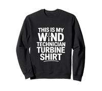 Camiseta de turbina This Is My Wind Technician Sudadera