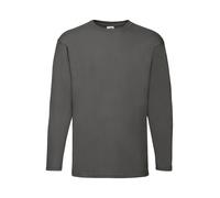 Camiseta De Valor De Manga Larga Fruit Of The Loom Cotton S-5XL