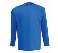 Camiseta De Valor De Manga Larga Fruit Of The Loom Cotton S-5XL