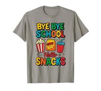Camiseta de verano Bye School Hello Snacks Break Last Days Of School Camiseta