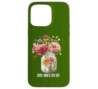 Camiseta de verano con frasco de flores silvestres Elige la bondad sobre el Carcasa para iPhone 15 Pro Max