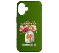 Camiseta de verano con frasco de flores silvestres Elige la bondad sobre el Carcasa para iPhone 16