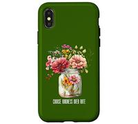 Camiseta de verano con frasco de flores silvestres Elige la bondad sobre el Carcasa para iPhone X/XS