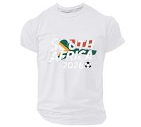 Camiseta de verano deportiva 2026 divertida con frases divertidas para aficionados al fútbol - Cómoda camiseta de manga corta., Blanco, XXL