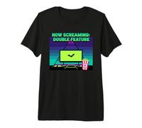 Camiseta de Verano Now Screaming Drive In Horror Movie Camiseta Premium