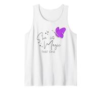 Camiseta de verano para mujer She is Magic That One Butterfly Camiseta sin Mangas